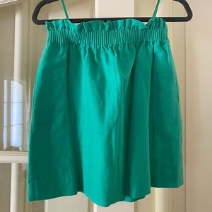 Jcrew factory green skirt